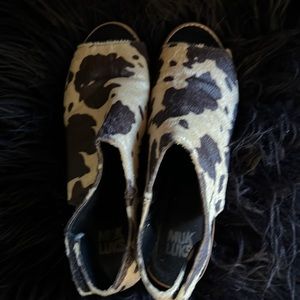 Cow hair like Muk Luk slides.